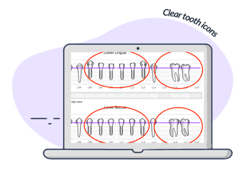 clear tooth icons peri exam dentally blog nov 2022