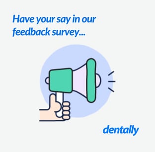 dentally feedback survey side panel